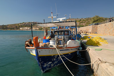 The Plakas fisher's harbour