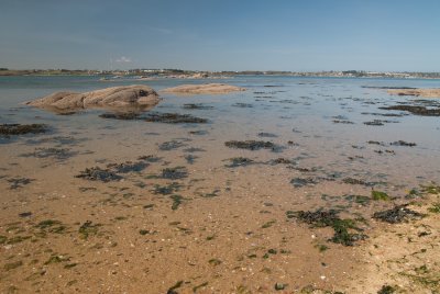 Carantec - La plage de la Grève blanche