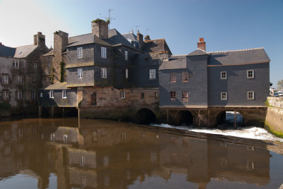 L'Elorn  Landerneau et le pont de Rohan