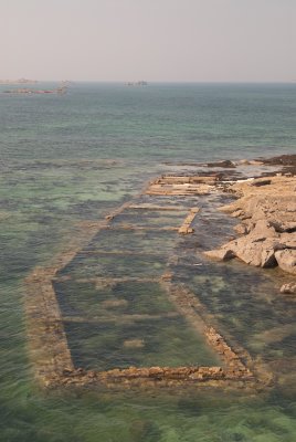 Vieux port englouti à Roscoff