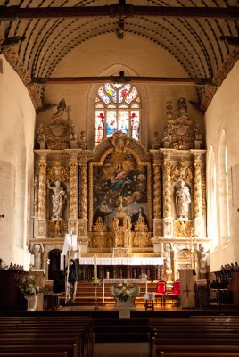 Intrieur de l'glise de Roscoff