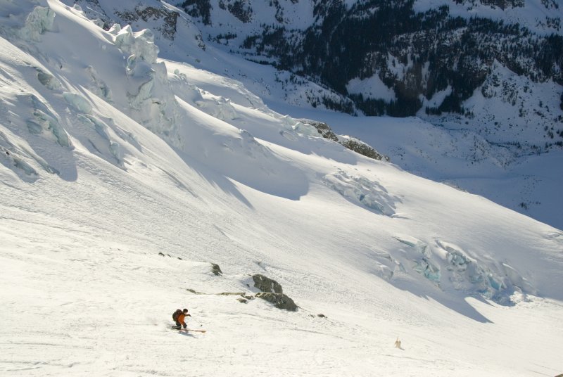 Mt Matier ski tour, Cerise Creek Area