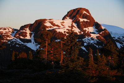 Sunrise Views of Red Pilliar