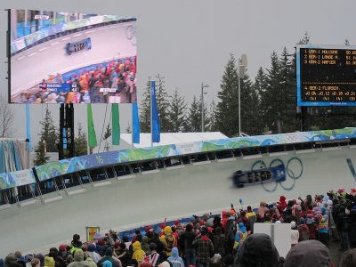 4 Man Bobsled Event