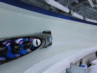 4 Man Bobsled Event