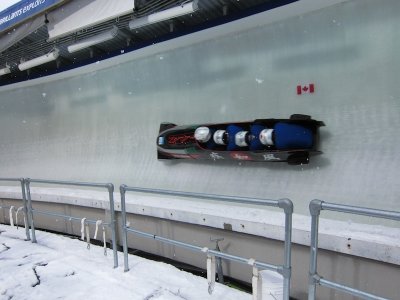 4 Man Bobsled Event
