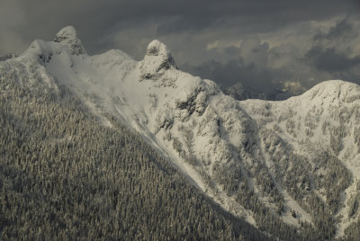 Views of the Lions from Cypress Mountain