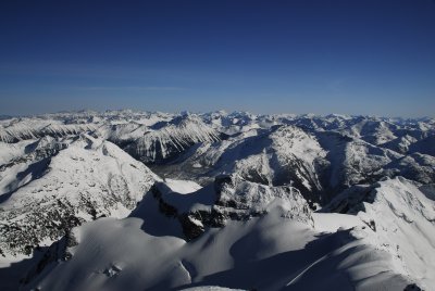 Views from Mt Matier, Cerise Creek Area