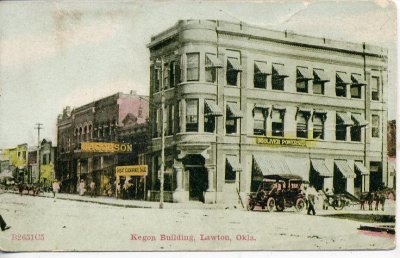 OK Lawton Kegon Building 1911 postmark.jpg