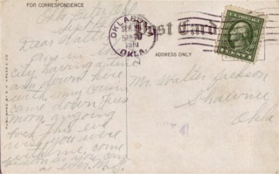 OK Oklahoma City Miller Bros Department Store 1910 postmark b.jpg