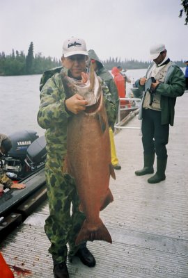 Larry with 60 lb King