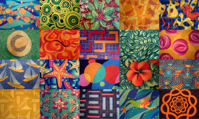 Crazy Carpet Collage - MV Pride of Hawaii