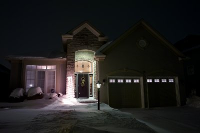 Our House, Winter Night