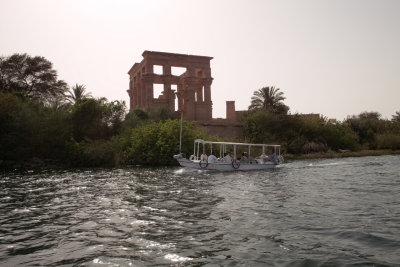 View of Philae Temple on the Nile