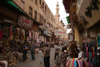 The Khan El - Khalili Bazaar, Cairo