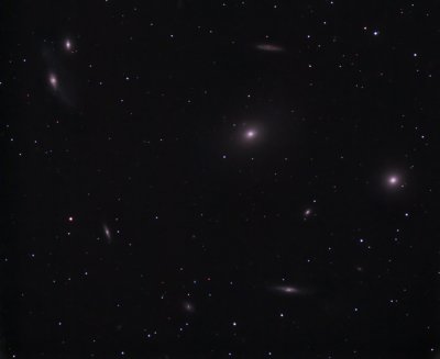 Markarian's Chain (Eastern Section) in Virgo