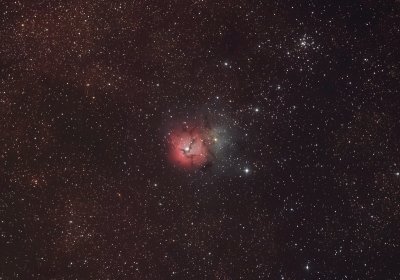 M20 The Trifid Nebula 1600 pixels