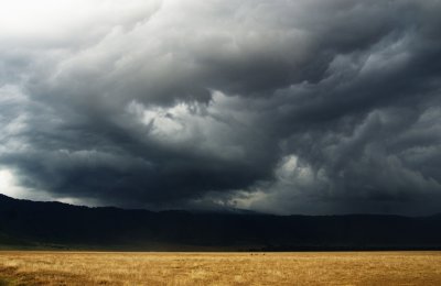 Ngorongoro thunderstrom