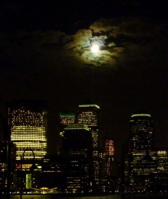 Moon Over Manhattan