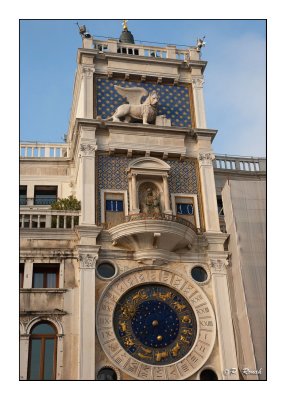 Venezian clock - 4353