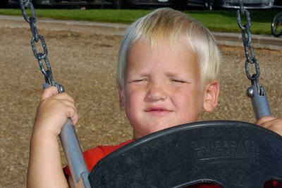 Fun on the swing #2