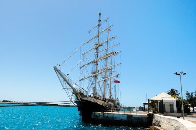 Three Mast Schooner, St. George, Bermuda