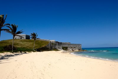 Beach View of Fort St. Catherine