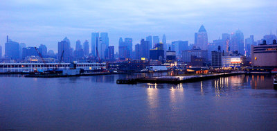 Approaching The Big Apple - Early Morning