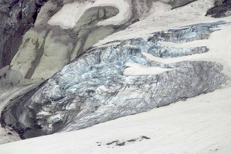 Close up of the Glacier