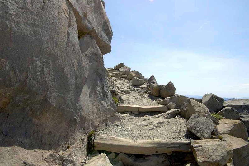 Dang, got to go up to get back down.