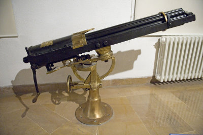 An Austrian Gatling gun