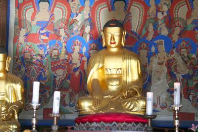 Buddha in the main houses Sudoksa