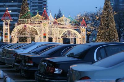 At Lotte World area