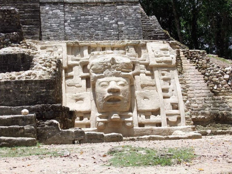 A Fiberglass Replica Protecting the Mask Underneath.