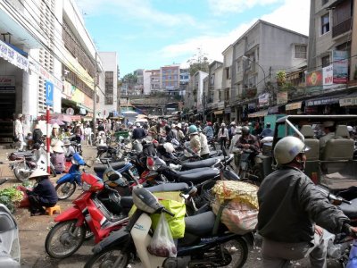  The Central Market of Dalat