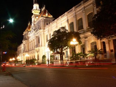 City Hall in Downtown Saigon