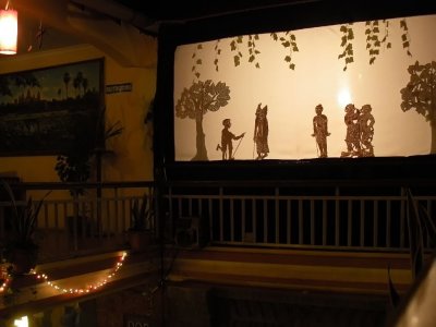 A Shadow Puppet Show Put on by the Local Orphanage