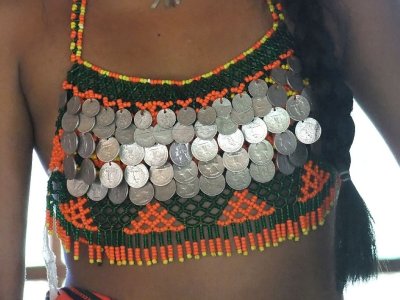  The Women's Bras are Made from the Coins of Visitors