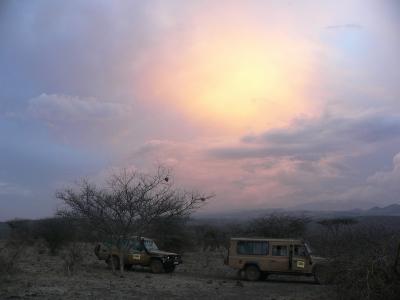  Sunset at Sinya Camp