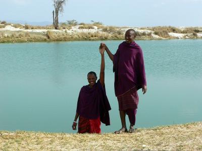  Our Maasai guides from Sinya Camp