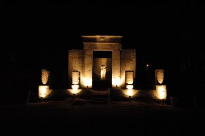 Night Shot in Luxor Temple