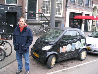 Kev and a Smart Car