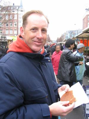 Kev and a Street Market Treat