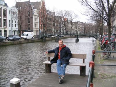 Kev at the canal