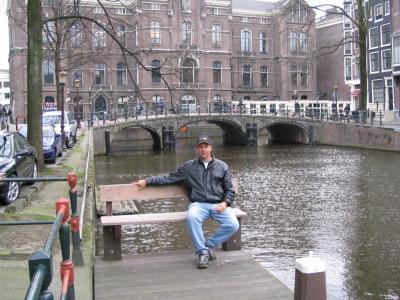 Jeff at the canal
