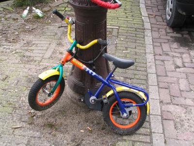 Smallest locked bike