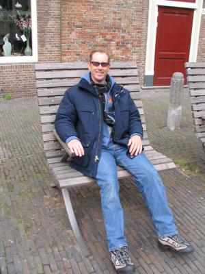 Kev and the big chair