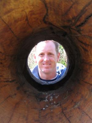 Kevin in a donut hole