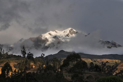 Nevado Illampu from Sorata