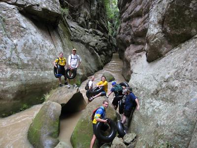 Canyoneering on the Pirai